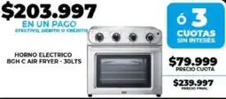 Supermayorista Vital BGH horno electrico oferta