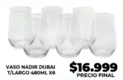Supermayorista Vital Vaso nadir dubai t/largo oferta