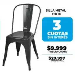 Supermayorista Vital Silla metal tolix oferta