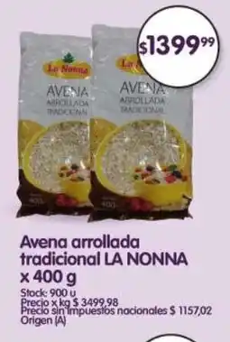 Supermercados Buenos Días La nonna avena arrollada tradicional oferta