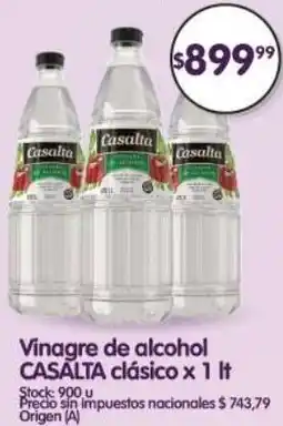 Supermercados Buenos Días Casalta vinagre de alcohol clásico oferta