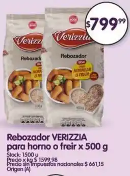 Supermercados Buenos Días Verizzia rebozador para horno o freir oferta