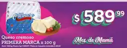 Supermercados Buenos Días Primera marca queso cremoso oferta