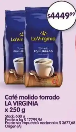 Supermercados Buenos Días La virginia café molido torrado oferta