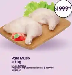 Supermercados Buenos Días Pata muslo oferta