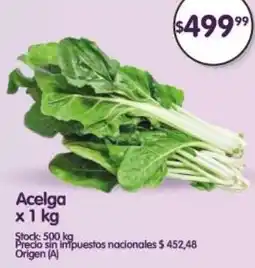 Supermercados Buenos Días Acelga oferta