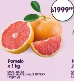 Supermercados Buenos Días Pomelo oferta