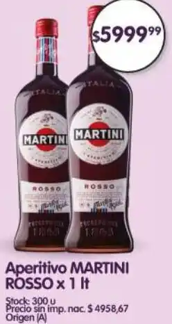 Supermercados Buenos Días Martini rosso aperitivo oferta