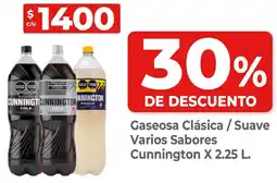 Supermercados DIA Cunnington gaseosa clásica / suave varios sabores oferta