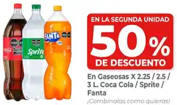 Supermercados DIA Coca cola / sprite / fanta en gaseosas oferta