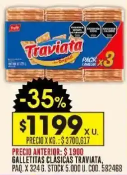Coto Traviata galletitas clásicas oferta