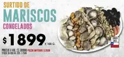 Coto Surtido de mariscos congelados oferta