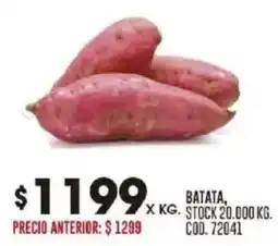 Coto Batata oferta