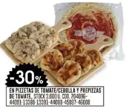 Coto En pizzetas de tomate/cebolla y prepizzas | de tomate oferta