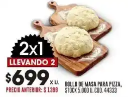 Coto Bollo de masa para pizza oferta