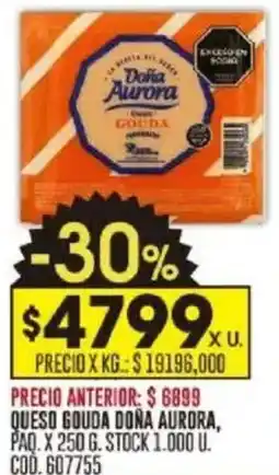 Coto Dona aurora queso gouda oferta