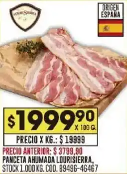 Coto Lourisierra panceta ahumada oferta