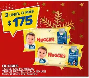 Carrefour Maxi Huggies Toallitas Humedas Triple Proteccion oferta