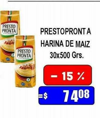 Dulcenter Prestopronta Harina De Maiz oferta