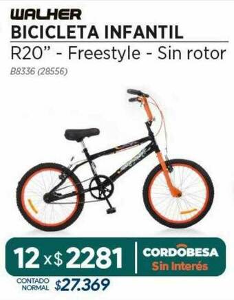 Genesio Hogar Walher Bicicleta Infantil oferta
