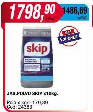 Maxiconsumo Jab Polvo Skip oferta