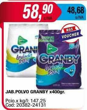 Maxiconsumo Jab. Polvo Granby oferta