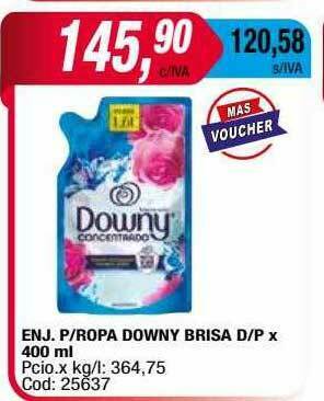 Maxiconsumo Enj P Ropa Downy Brisa D P oferta