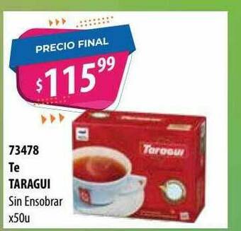 Micropack Te Taragui Sin Ensobrar oferta