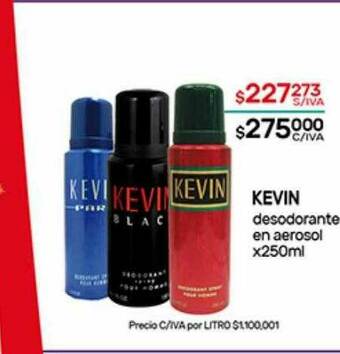 Nini Mayorista Kevin Desodorante En Aerosol oferta