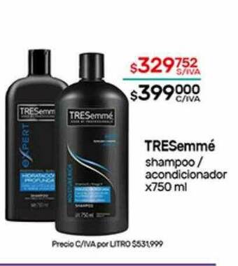 Nini Mayorista Tresemmé Shampoo Acondicionador oferta