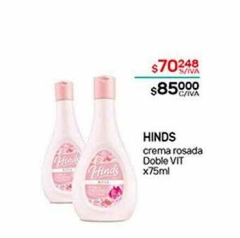 Nini Mayorista Hinds Crema Rosada Doble Vit oferta