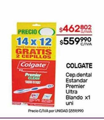 Nini Mayorista Colgate Cep. Dental Estandar Premier Ultra Blando oferta