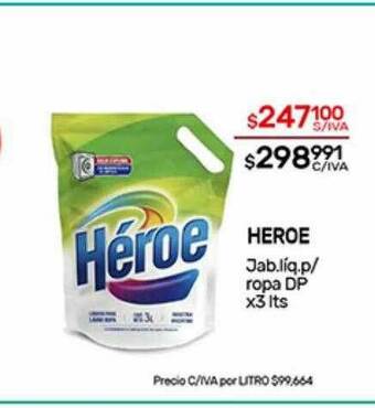 Nini Mayorista Heroe Jab Líq P Ropa Dp oferta