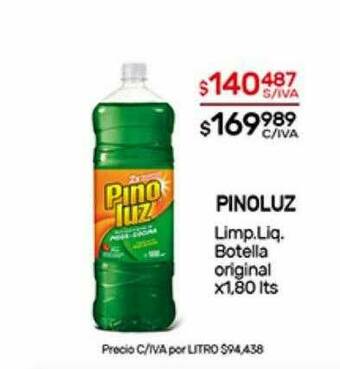 Nini Mayorista Pinoluz Limp Liq Botella Original oferta