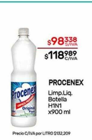 Nini Mayorista Procenex Limp Liq Botella H1n1 oferta