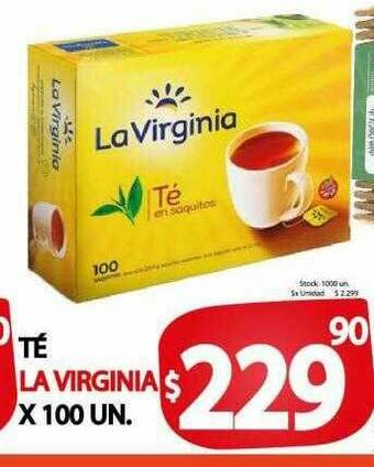Supermercados Mariano Max Té La Virginia oferta