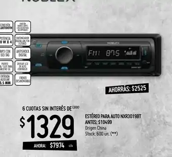 Changomas Auto estéreos oferta
