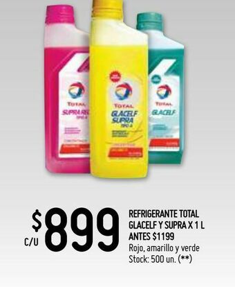 Changomas Líquido refrigerante oferta