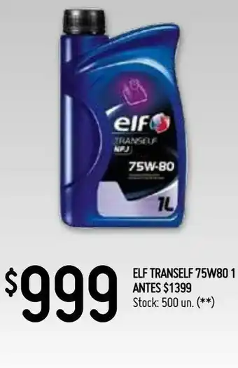 Changomas Aceite sintético elf oferta