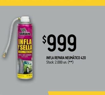 Walmart Infla repara neumático 420 oferta