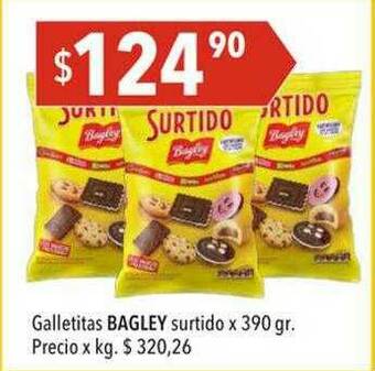 Hergo Galletitas Bagley Surtido oferta