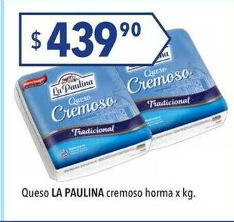 Hergo Queso La Paulina Cremoso Horma oferta