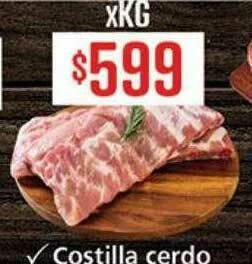 Supermercados Aiello Costilla Cerdo oferta
