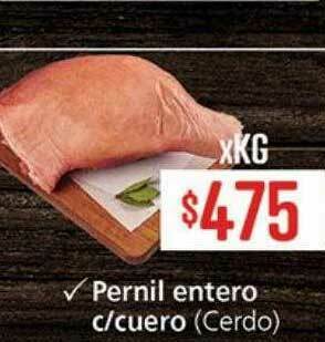 Supermercados Aiello Pernil Entero C Cuero Cerdo oferta