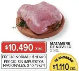 Carrefour Matambre de novillo oferta