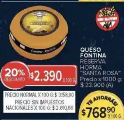 Carrefour Santa rosa reserva horma oferta