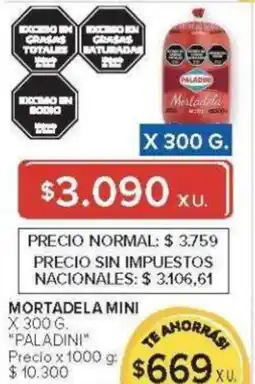 Carrefour Paladini merlodela mini oferta