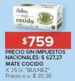 Carrefour Bulnez mate cocido oferta