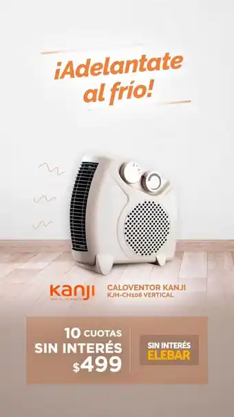 Punto Blu Caloventor Kanji oferta