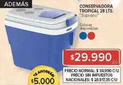 Carrefour Soprano conservadora tropical oferta